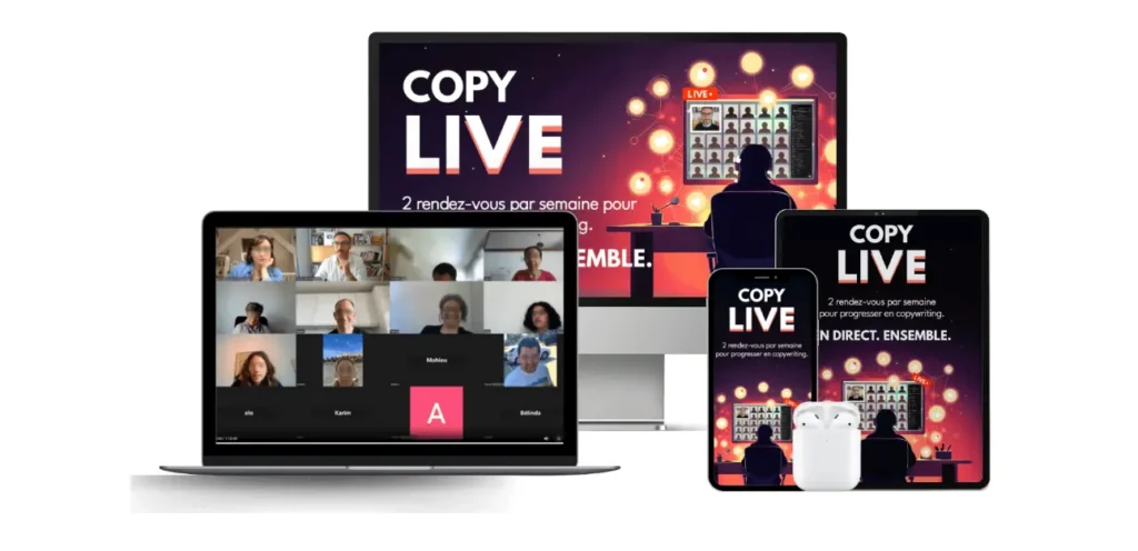 meilleure formation copywriting - CopyLive